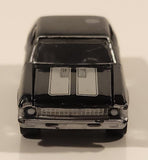 2012 Playing Mantis Johnny Lightning 1970 Chevy Nova SS Black with Silver Stripes 1/64 Scale Die Cast Toy Car Vehicle with Opening Hood
