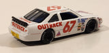 Action Racing NASCAR Jeff Gordon #67 Pontiac Outback Steakhouse White Die Cast Toy Car Vehicle