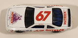Action Racing NASCAR Jeff Gordon #67 Pontiac Outback Steakhouse White Die Cast Toy Car Vehicle