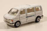 Realtoy Westjet Shuttle Van White Die Cast Toy Car Vehicle