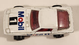 Majorette No. 257 Mazda RX7 Mobil 1 White 1/56 Scale Die Cast Toy Car Vehicle with Opening Doors