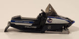 2006 ERTL RC2 Brands Vancouver NHL Ice Hockey Team Polaris Snowmobile Die Cast Toy Car Vehicle Missing Skis