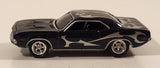 2005 Playing Mantis Johnny Lightning Muscle Cars U.S.A. 1970 Plymouth AAR Cuda Purple with Silver Flames 1/64 Scale Die Cast Toy Car Vehicle with Opening Hood