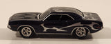 2005 Playing Mantis Johnny Lightning Muscle Cars U.S.A. 1970 Plymouth AAR Cuda Purple with Silver Flames 1/64 Scale Die Cast Toy Car Vehicle with Opening Hood