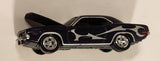 2005 Playing Mantis Johnny Lightning Muscle Cars U.S.A. 1970 Plymouth AAR Cuda Purple with Silver Flames 1/64 Scale Die Cast Toy Car Vehicle with Opening Hood