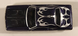 2005 Playing Mantis Johnny Lightning Muscle Cars U.S.A. 1970 Plymouth AAR Cuda Purple with Silver Flames 1/64 Scale Die Cast Toy Car Vehicle with Opening Hood