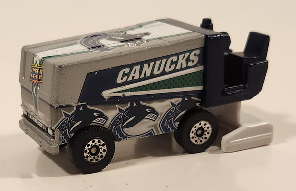 2008 Upper Deck Collectibles Vancouver Canucks NHL Ice Hockey Zamboni Die Cast Collectible Toy Ice Resurfacer 1/50 Scale