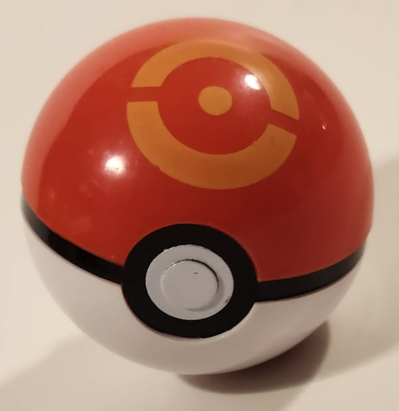 Nintendo Pokemon Pop Action Pokeball Red and White Plastic Toy Ball