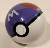 Nintendo Pokemon Pop Action Master Ball Pokeball Purple and White with The Letter M Plastic Toy Ball