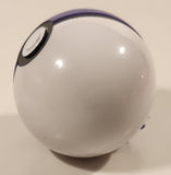 Nintendo Pokemon Pop Action Master Ball Pokeball Purple and White with The Letter M Plastic Toy Ball