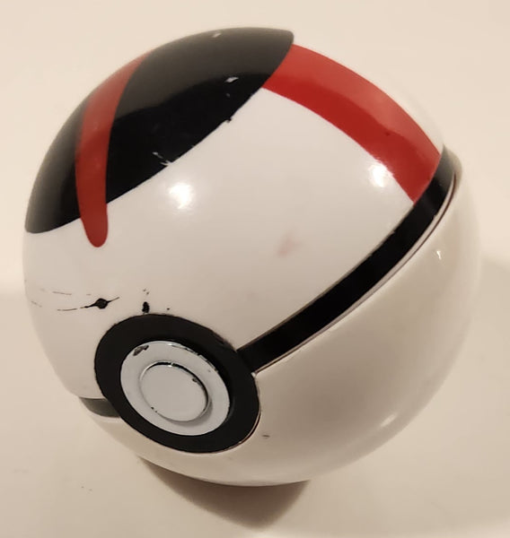 Nintendo Pokemon Pop Action Hyperball Pokeball Black Red and White Plastic Toy Ball