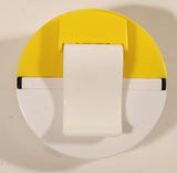 2019 McDonald's Pokemon Yellow and White Pokeball Disc Shooter Belt Clip On Plastic Toy with Disc