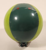 Nintendo Pokemon Pop Action Hyperball Pokeball Green Lime Green and White Plastic Toy Ball
