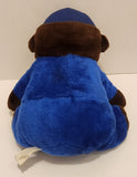 Kirkwood & Murphy Canada Post Dark Brown Teddy Bear in Blue Mail Poste Uniform 15" Stuffed Plush Toy