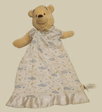 Disney Store Winnie The Pooh 24" Stuffed Plush Toy Satin Baby Blanket Combo