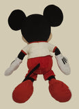 Disney Mickey Mouse White Shirt Red Shorts 20" Stuffed Plush Toy