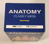 Bar Charts Publishing Quick Study Anatomy Flash Cards 300 Cards 14 Systems In Box