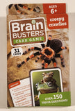 2017 Greenbrier Papp International Beaver Books Brain Busters Card Game Creepy Crawlies 31 Card Pack