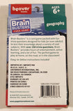 2018 Greenbrier Papp International Beaver Books Brain Busters Card Game Geography 31 Card Pack