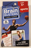 2018 Greenbrier Papp International Beaver Books Brain Busters Card Game Sports 31 Card Pack