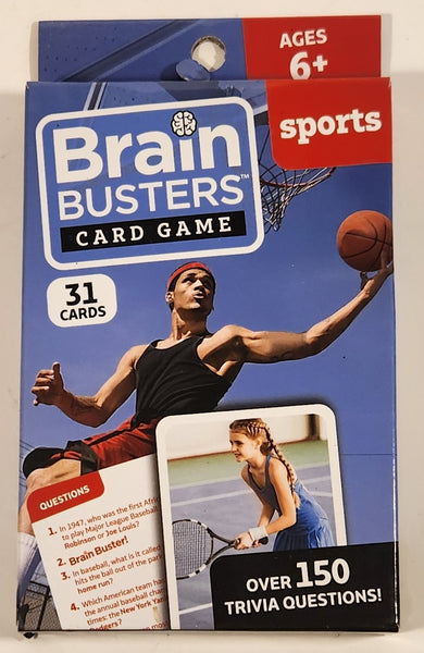 2018 Greenbrier Papp International Beaver Books Brain Busters Card Game Sports 31 Card Pack