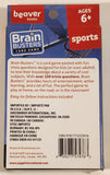 2018 Greenbrier Papp International Beaver Books Brain Busters Card Game Sports 31 Card Pack