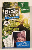 2017 Greenbrier Papp International Beaver Books Brain Busters Card Game Nature 31 Card Pack