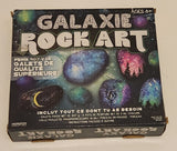 2020 Horizon Group USA Galaxy Rock Art Craft Kit Paint 2 lbs of Rocks In Box