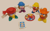 1995 Hasbro Playskool Games Parker Brothers Mr. Potato Head Pals Mix 'n' Match Game In Box