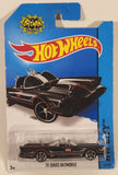 2014 Hot Wheels DC Comics Batman Classic TV Series Batmobile Black Die Cast Toy Car Vehicle New in Package