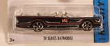 2014 Hot Wheels DC Comics Batman Classic TV Series Batmobile Black Die Cast Toy Car Vehicle New in Package