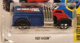 2016 Hot Wheels HW City Works Fast Gassin Red and Blue Die Cast Toy Car Vehicle Short Card New in Package