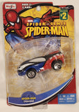 2011 Maisto Marvel Spider Sense Spider-Man Velocidad Blue Red Die Cast Toy Superhero Car Vehicle New in Package
