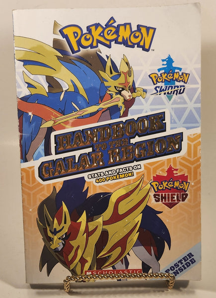 2020 Scholastic Nintendo Creatures Game Freak Pokemon Handbook To The Galar Region Paper Back Book