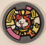 2015 Hasbro Yo-Kai Watch Medals Jibanyan Grey Plastic Toy
