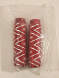 Outletny Red Metal Bicycle Bike Pegs Pair