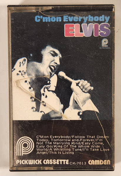 1971 Camden Pickwick Cassette RCA Elvis Presley "C'mon Everybody" Audio Cassette Tape CK-7013