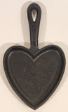 Heart Shaped Small 5" Cast Iron Frying Pan