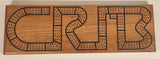 RATCC Ray Arnold's True Cribbage Company CRIB Wood Cribbage Board
