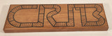 RATCC Ray Arnold's True Cribbage Company CRIB Wood Cribbage Board