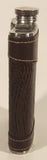 Brown Leather Wrapped Stainless Steel 7 Oz Flask