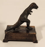 Vintage T-Rex Tyrannosaurus Rex Dinosaur Miniature Doll House Furniture Size Metal Pencil Sharpener