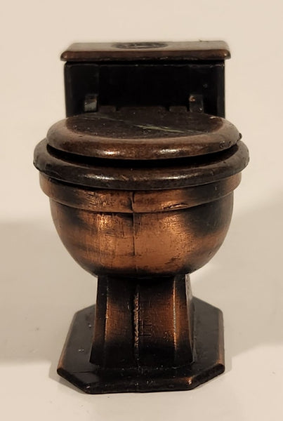Vintage Toilet Miniature Doll House Furniture Size Metal Pencil Sharpener