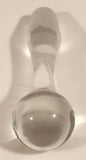 Heavy Clear Glass Bottle Stopper