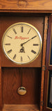 Very Rare Dr. Pepper 100 Original Years 1885-1985 Large 39 1/2" Wooden Wall Clock