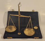 Vintage 100g Brass Metal Balance Beam Weigh Scale Made in India