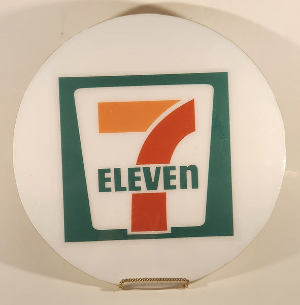 7 Eleven Convenience Store 15" Round Plexi Glass Sign