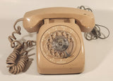 Vintage 1954-1975 GTE Automatic Electric Sand/Beige Model AE-80 Rotary Telephone Working