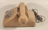 Vintage 1954-1975 GTE Automatic Electric Sand/Beige Model AE-80 Rotary Telephone Working