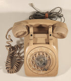 Vintage 1954-1975 GTE Automatic Electric Sand/Beige Model AE-80 Rotary Telephone Working